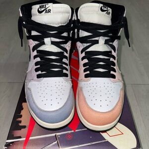 Colorful High-Top Sneakers